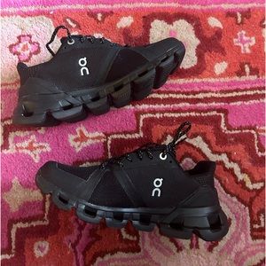 Black On Cloud Waterproof Sneakers